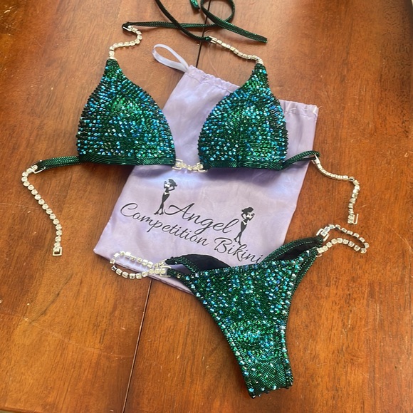 Angel competition bikini Other - Emerald green Angel competition Bikini (NPC bikini class) excellent condition!